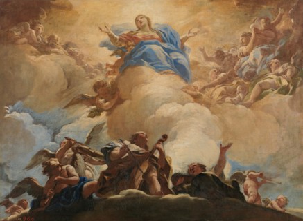 The Assumption of the Virgin, c1698. Creator: Luca Giordano.