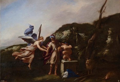 The Sacrifice of Isaac, c1653. Creator: Luca Giordano.