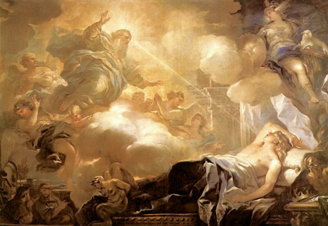 Dream of Solomon, c1694-95. Creator: Luca Giordano.