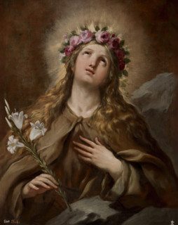 Saint Rosalia, c1697. Creator: Luca Giordano.