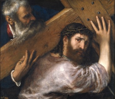 Christ carrying the Cross, c1565. Creator: Titian.