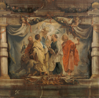 The Four Evangelists, 17th century.  Creator: Unknown.