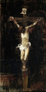 Christ Crucified, 1887. Creator: Francisco Domingo Marques.