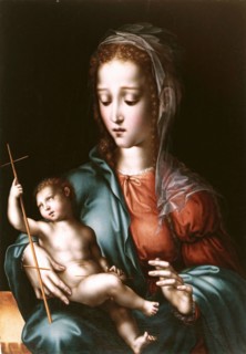 The Virgin and Child with a Spindle, 1566. Creator: Luis de Morales.
