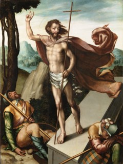 The Resurrection of Christ, c1566. Creator: Luis de Morales.