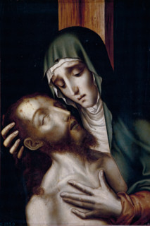 Pietà, between c1565 and c1570. Creator: Luis de Morales.