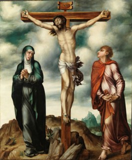 The Crucifixion, c1566. Creator: Luis de Morales.