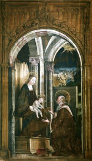 Adoration of the First Magus, between c1493 and c1499. Creator: Pedro Berruguete.
