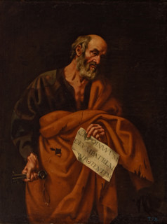 Saint Peter, 17th century. Creator: Cristóbal García Salmerón.