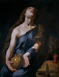 Penitent Magdalene, mid 17th century. Creator: Jerónimo Jacinto Espinosa.