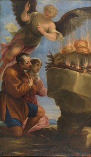 Sacrifice of the loaves and the lamb, 1668. Creator: Juan Antonio de Frias y Escalante.
