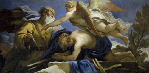 The Sacrifice of Isaac, c1696. Creator: Luca Giordano.