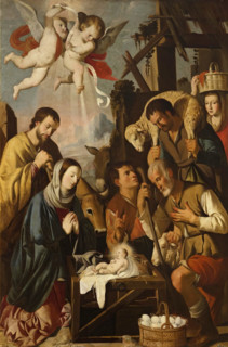 The Adoration of the Shepherds, 1651. Creator: Mateo Gilarte.