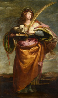 Saint Agnes, 1637. Creator: Vicencio Carducho.