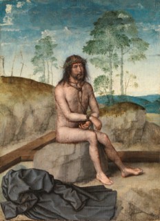 Christ on the cold stone, c1496-c1497. Creator: Juan de Flandes, the Elder.