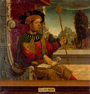 Solomon, 1525. Creator: Master of Becerril.
