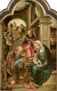 Adoration of the Magi, 16th century. Creator: Pieter Coecke van Aelst.