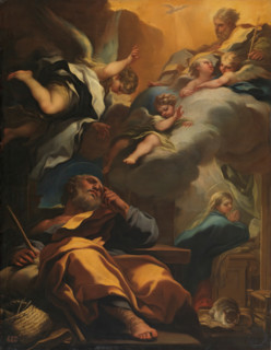 Saint Joseph’s Dream, c1697. Creator: Luca Giordano.