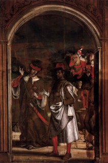 Two Magi, between c1493 and c1499. Creator: Pedro Berruguete.