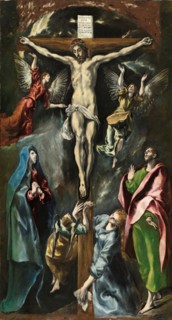 The Crucifixion, between 1597 and 1600. Creator: El Greco.