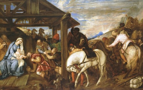 The Adoration of the Magi, between c1503 and c1560. Creator: Titian.
