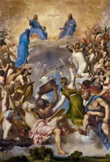 Glory, between 1551 and 1554. Creator: Titian.