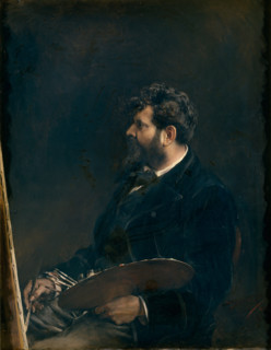 Self-Portrait, 1884. Creator: Francisco Domingo Marques.