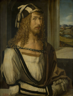 Self-Portrait, 1498. Creator: Albrecht Durer.