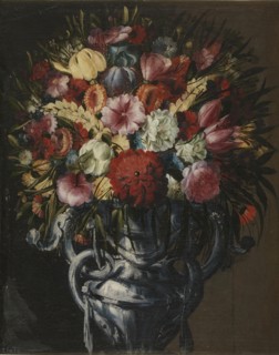 Vase of flowers, 17th century.  Creator: Unknown.