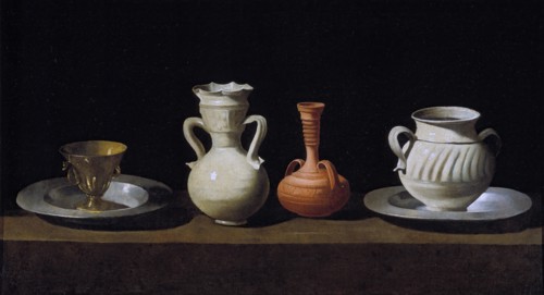 Still Life with Pots, c1650. Creator: Francisco de Zurbaran.