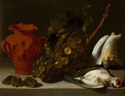 Still Life with a dead Bird, 1651. Creator: Juan Bautista de Espinosa.