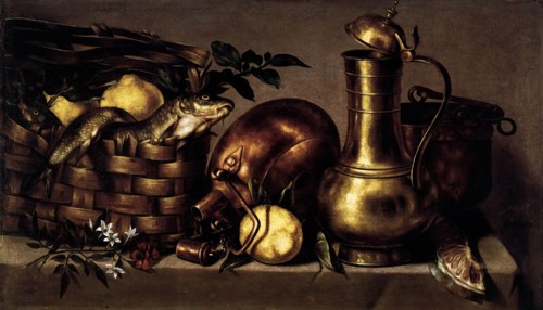 Kitchen Still Life, 1650. Creator: Antonio Ponce.
