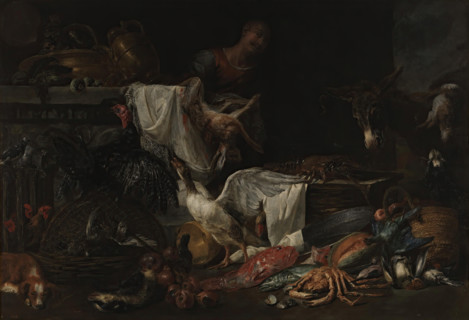 Pantry, c1650. Creator: Pieter Boel.