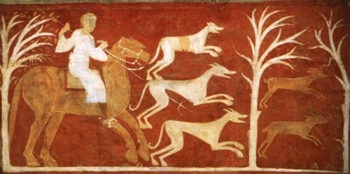 Hunt of the Hare, 12th century. Creator: Unknown.