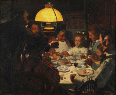 The First Communion Supper, c1918. Creator: Andre Devambez.