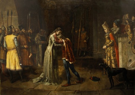 The final farewell, 1887. Creator: Antonio Amorós y Botella.
