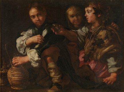Children's Bacchanal, mid-late 17th century. Creator: Bernhard Keil.