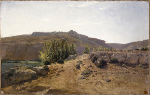Nuévalos, (Aragon), c1856. Creator: Carlos de Haes.