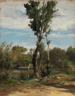Lake of the Casa de Campo, c1872. Creator: Carlos de Haes.