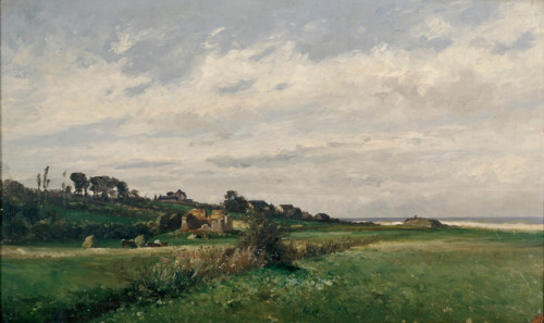 Meadows, (Villerville), c1877. Creator: Carlos de Haes.