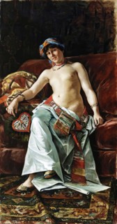 The Odalisque, 1885. Creator: Cesar Alvarez Dumont.
