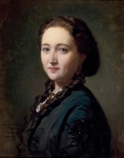 Sofía Reboulet, Madame Palmaroli, 1867. Creator: Federico de Madrazo y Kuntz.