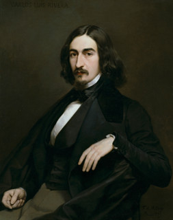 The Painter Carlos Luis de Ribera, 1838. Creator: Federico de Madrazo y Kuntz.