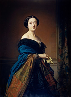Saturnina Canaleta de Girona, 1856. Creator: Federico de Madrazo y Kuntz.
