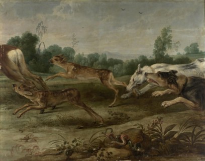 Deer hunt, between 1620 and 1657. Creator: Frans Snyders.