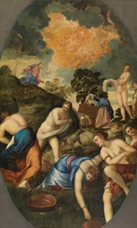 The Purification of the Midianite Virgins, 16th century. Creator: Jacopo Tintoretto.