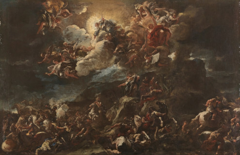 Victory of the Israelites and the Song of Deborah, c1692. Creator: Luca Giordano.