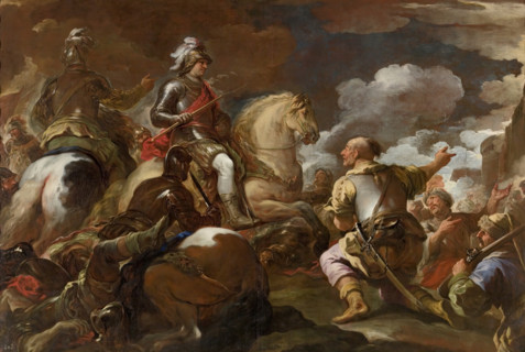 The taking of a stronghold, 1697. Creator: Luca Giordano.