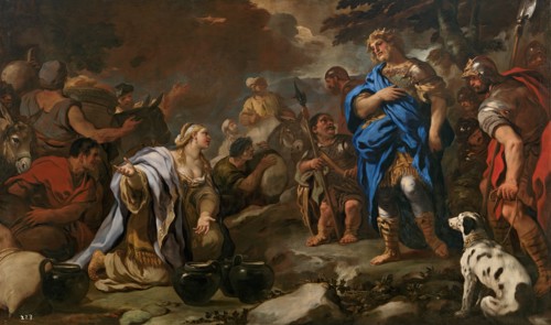 The Prudent Abigail, 1696-1697. Creator: Luca Giordano.