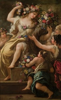 The Goddess Flora, c1697. Creator: Luca Giordano.